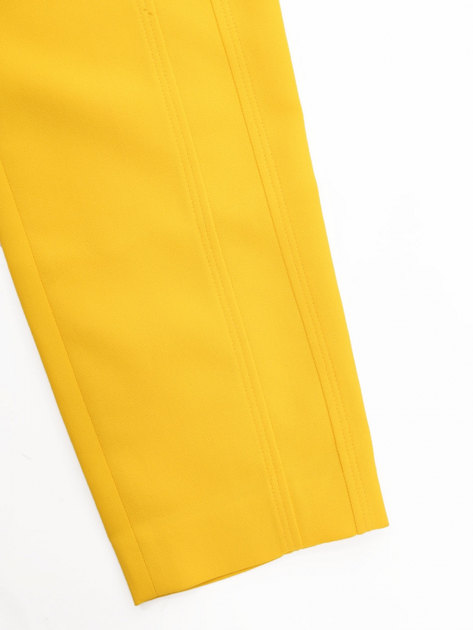 Plus Bright Yellow Button Detail Wide Leg Pant | PrettyLittleThing USA