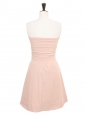 Powder pink stretch strapless dress or skirt Retail price €140 Size 36