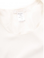 Robe dos nu en soie blanche Px boutique 1450€ Neuve T 38