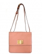 Powder pink leather cross body LOUISE bag NEW Retail price €1450