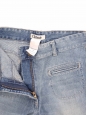 Kate Moss iconic blue used wide leg jeans Retail price €390 Size 40