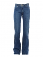 High waist flared blue jeans NEW Retail price €550 Size 34