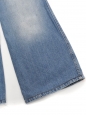 Kate Moss iconic blue used wide leg jeans Retail price €390 Size 40