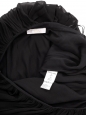 Jupe longue en mousseline plissée noire Prix boutique 1500€ Taille 38