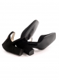 Escarpins à bride bout carré en suede noir et cuir nude Prix boutique 900€ Taille 37,5