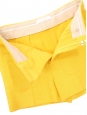 CHLOE Short taille haute à poche en tweed jaune vif Prix boutique 590€ Taille 38