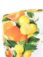 Maillot de bain une pièce bandeau imprimé citron agrumes NEUF Px boutique 220€ Taille 36/38