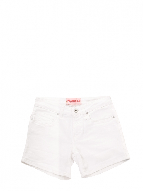 Mini short en jean blanc taille haute Prix boutique 90€ Taille XXS