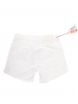 High waist mini white denim shorts Retail price €90 Size XXS