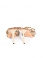 Beige and light brown monogram Canvas Horsebit mule sandals Retail price €620 Size 35.5