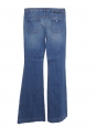 Mid blue 70s high-rise flared jeans Retail price €325 Size 42