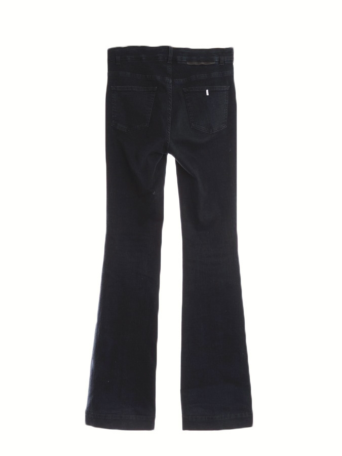 for eksempel Destruktiv interval Boutique STELLA MCCARTNEY Dark blue The '70s high-rise flared jeans Retail  price €325 Size 26