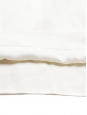 HELMUT LANG Ivory white crepe cropped elasticated waist wide-leg pants Size S