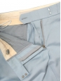 Pantalon à pinces cropped bleu ciel Px boutique 450€ Taille 34