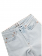 Washed blue high waist Patti Bleach skinny jeans Retail price $290 Size XS