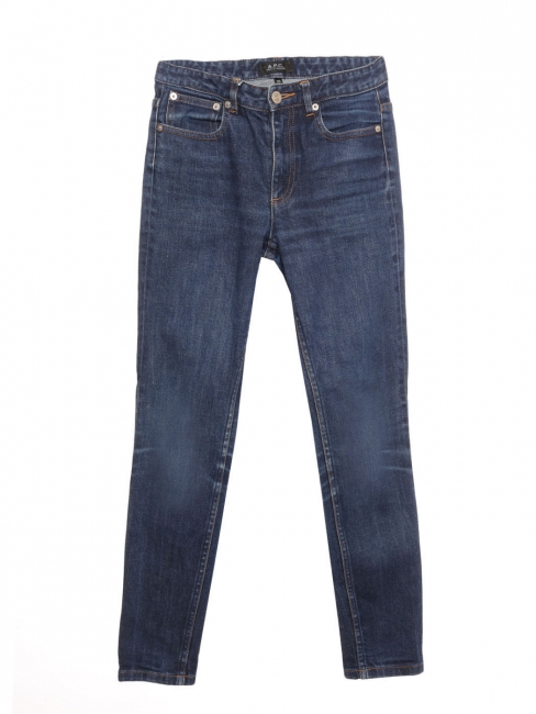 High Standard classic blue high waist slim fit jeans Retail price €160 Size 25