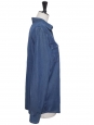Navy blue denim men's shirt NEW Retail price €180 Size M