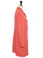 Manteau veste en laine rose bonbon Prix boutique 600€ Taille 36 à 38