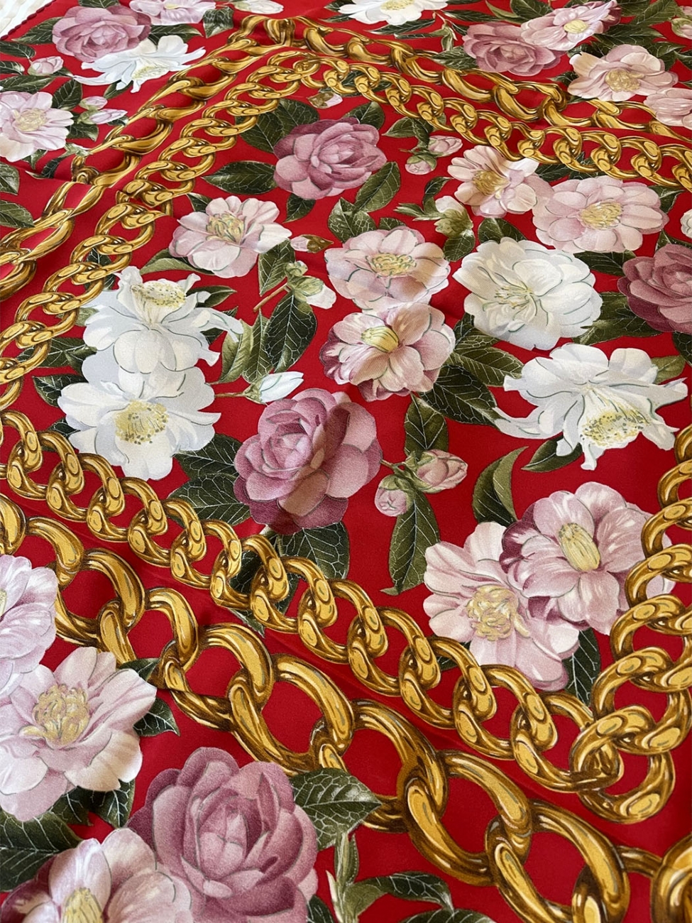 Chanel Silk Camellia Brooch Art Print