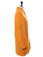 Manteau veste BRYCE en laine et cachemire orange mandarine Prix boutique 1340€ Taille 34/36