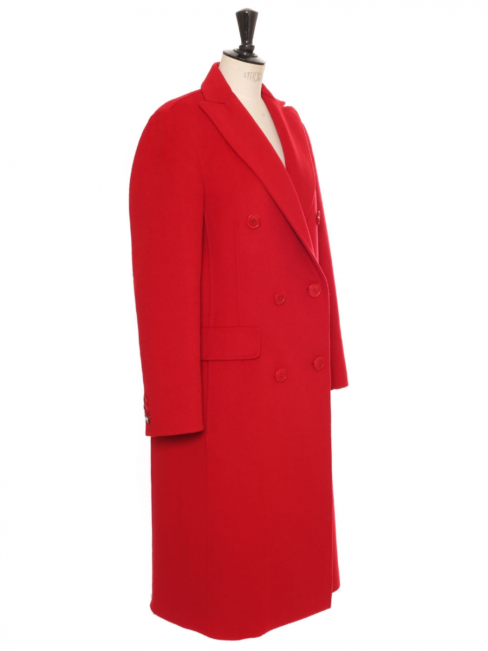 manteau max mara rouge