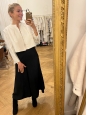 Ivory white radzimir bolero cropped jacket Retail price $1695 Size 40