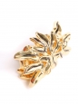 Bracelet manchette WILLOW fleur en laiton doré Prix boutique 645€ Taille S