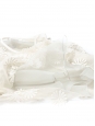 Top sans manches en coton brodé blanc Px boutique 600€ Taille 36