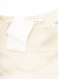 Pantalon Lucinda fluide large en crêpe blanc crème Prix boutique €1590 Taille 38/40